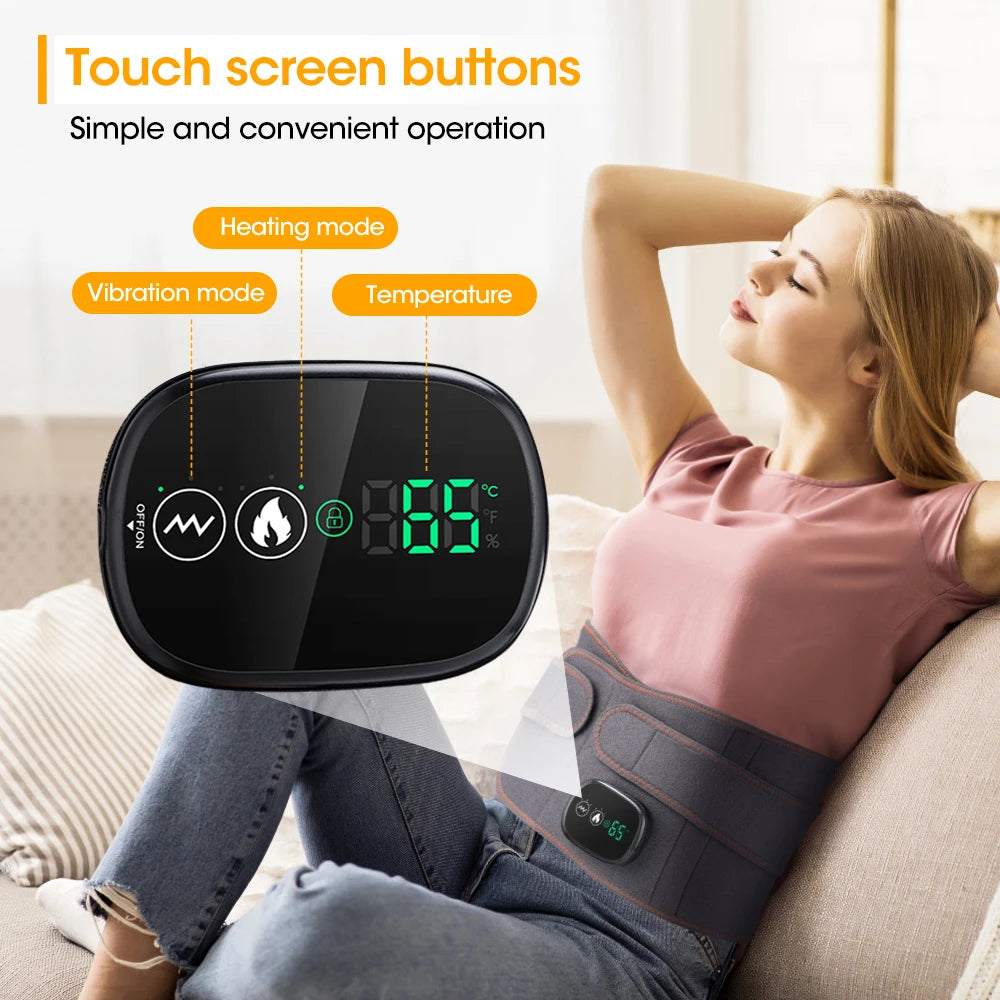 Heating & Vibration Waist Massager