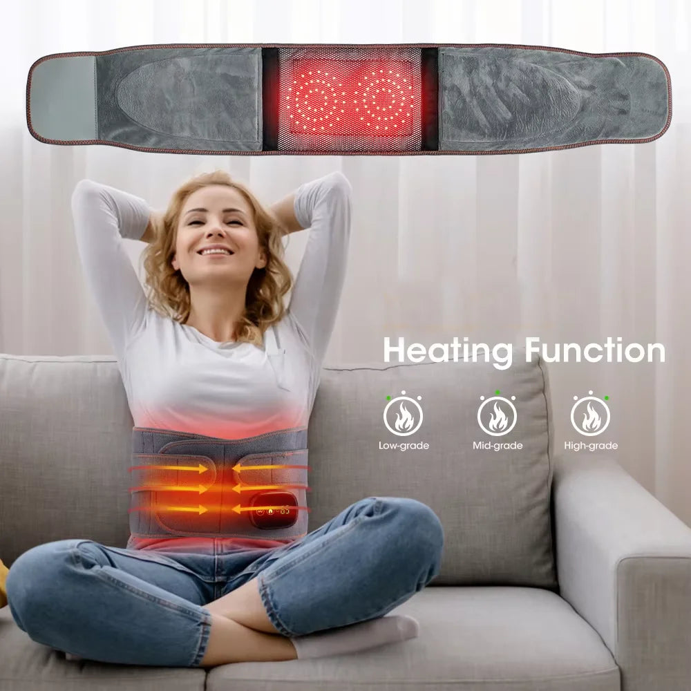 Heating & Vibration Waist Massager