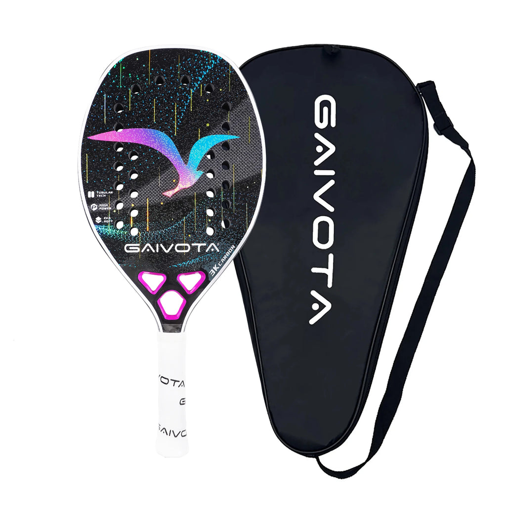 Carbon fiber beach tennis racket & Backpack