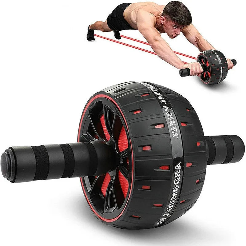 Ultra-Wide Ab Roller Wheel with Bonus Knee Pad
