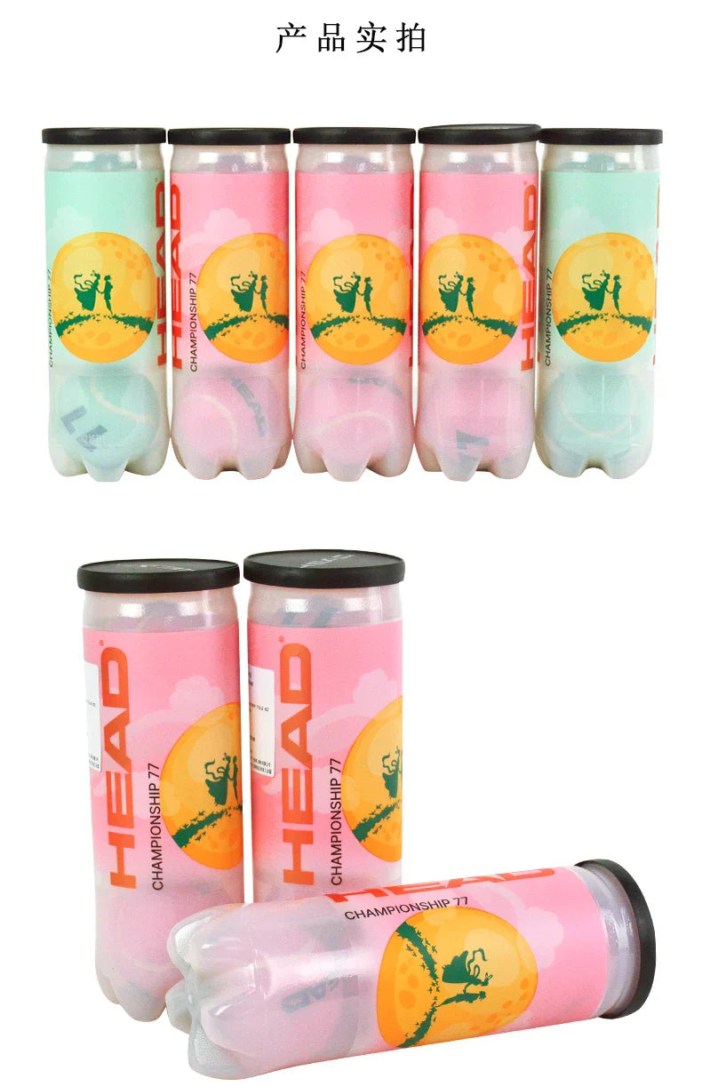 Pink Tennis Training Balls