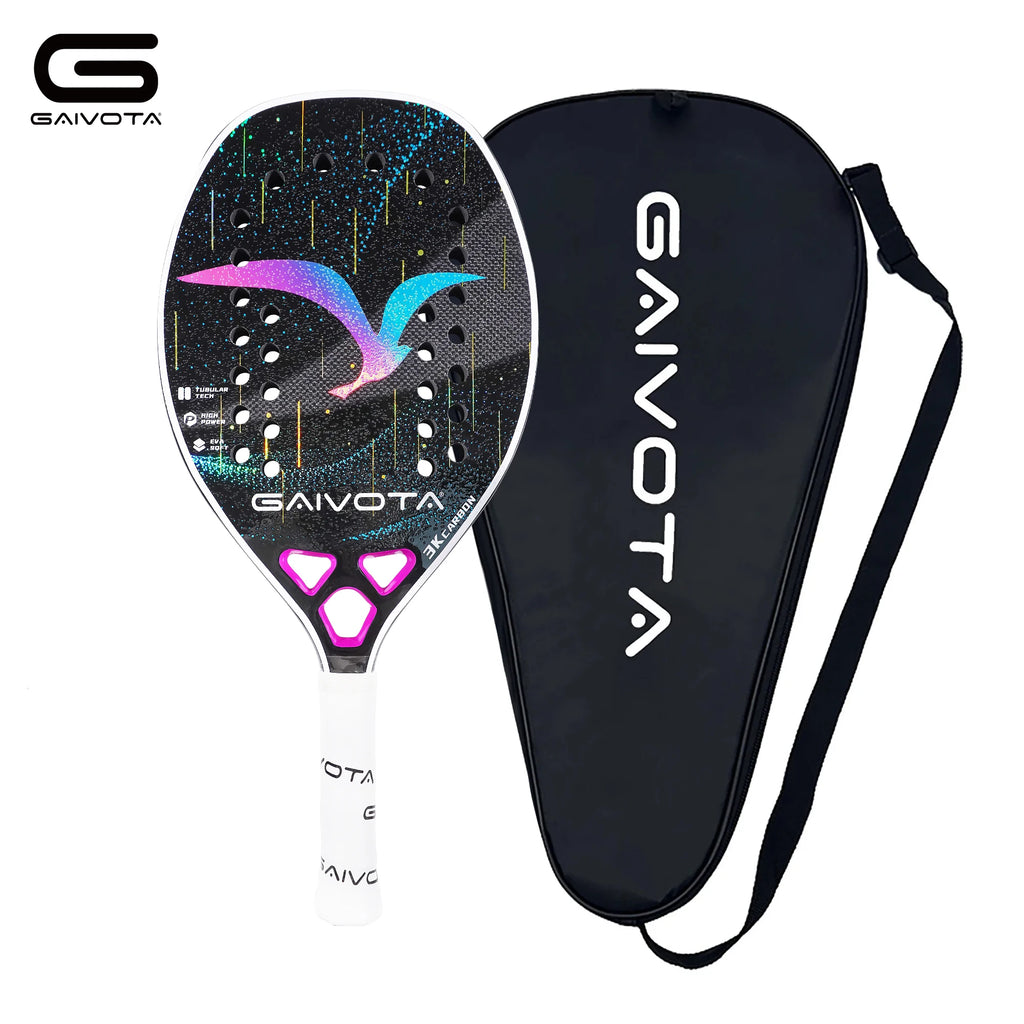 Carbon fiber beach tennis racket & Backpack