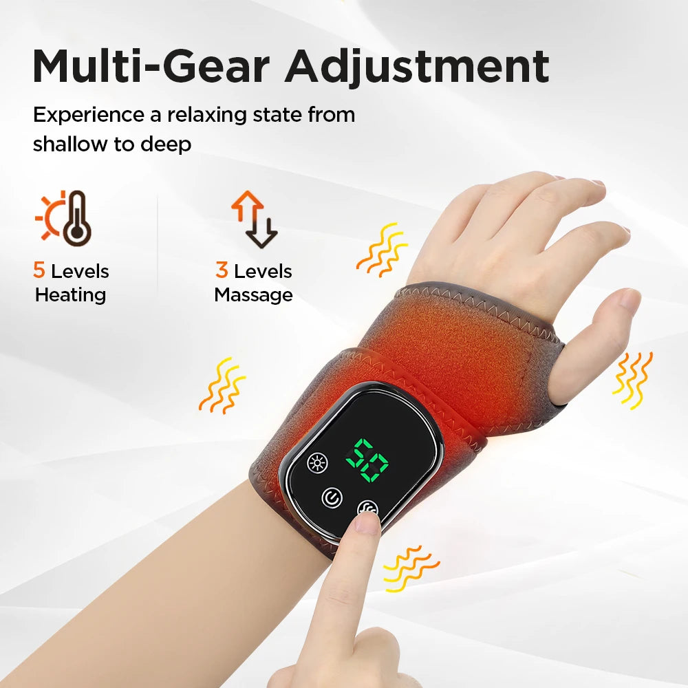 Electric Heating Wrist & Ankle Massager – 5-Level