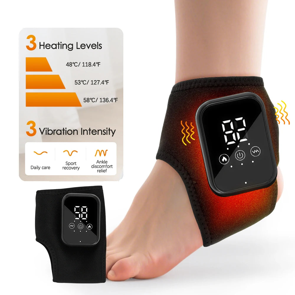 Electric Heating Wrist & Ankle Massager – 5-Level